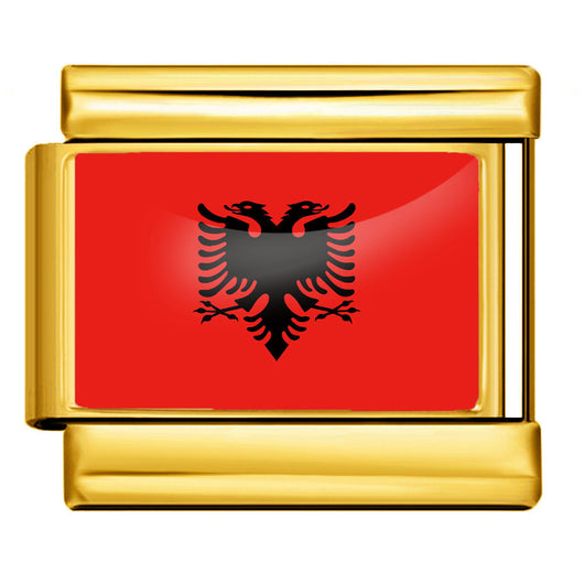 Pulsera Italiana con Resina Epóxica y Banderas del Mundo - Image 7