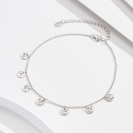 Pulsera Tobillera de Plata S925 Redonda para Mujer - Diseño Versátil - Image 6