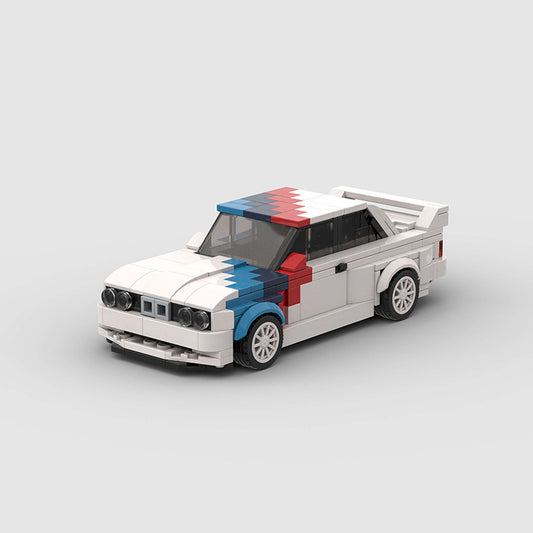 Auto de Carreras Compatible con Bloques de Construcción Pequeños