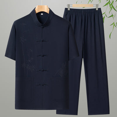 Conjunto de Descanso en Algodón para Abuelos - Cómodo y Elegante - Image 4