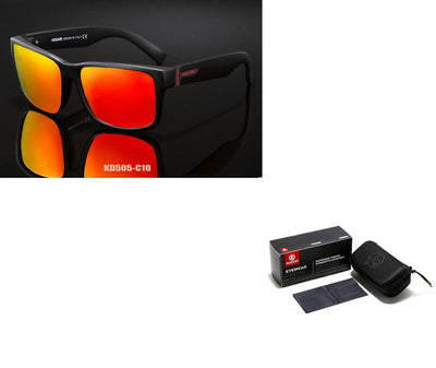 Gafas de Sol para Hombre con Lentes de Película Colorida - Image 32