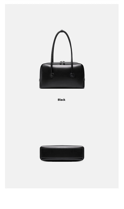 Bolso Boston de Cuero Genuino para Mujer - Portátil y Elegante - Image 38