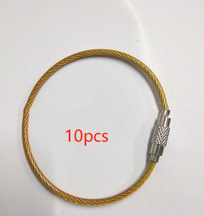 Etiquetador de Acero Inoxidable Recubierto con Anillo de Alambre - Image 16