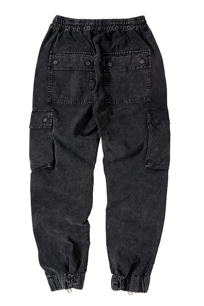 Pantalones Cargo Militares con Cierre y Cordón - Image 5