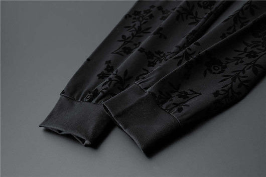 Conjunto de Dos Piezas: Suéter Cuello Redondo y Pantalón Jacquard - Image 12
