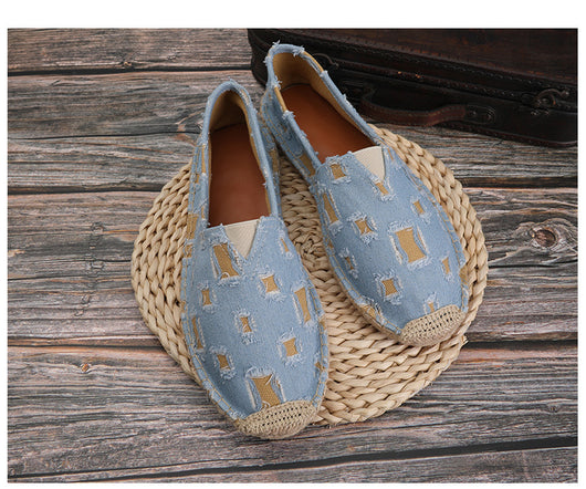 Mocasines Slip-on de Lona Resistente para Hombre - Transpirables y Cómodos - Image 24