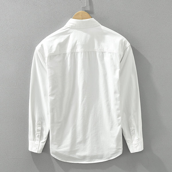 Camisa Cargo Casual con Contraste de Colores para Hombre