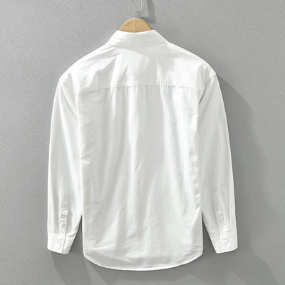 Camisa Cargo Casual con Contraste de Colores para Hombre - Image 2