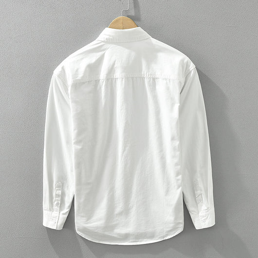 Camisa Cargo Casual con Contraste de Colores para Hombre - Image 2