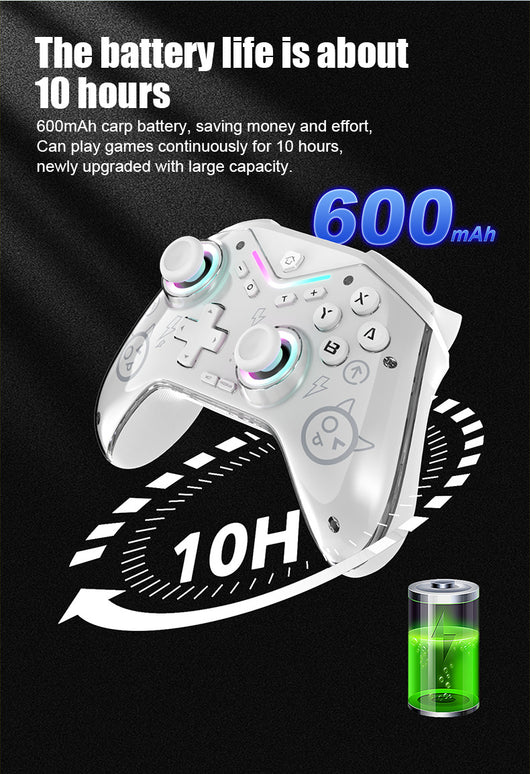 Control Gamer NS Personalizable con Bluetooth Programable - Image 13