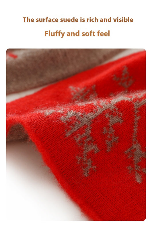 Bufanda Térmica de Cachemira Jacquard para Otoño e Invierno - Image 24