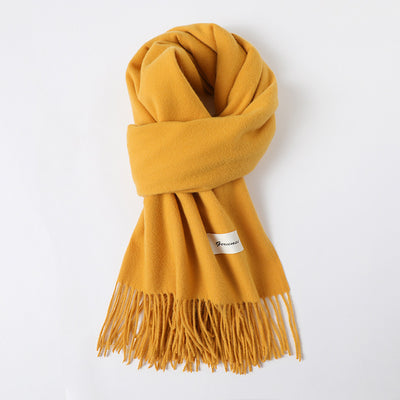 Pashmina Elegante con Borlas - Abrigo Artificial Cashmere Suave y Cálido - Image 9