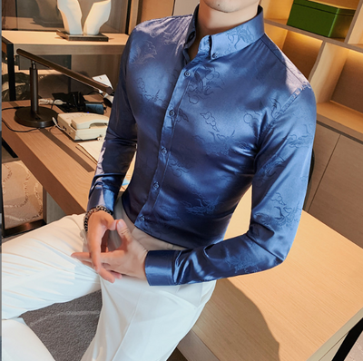 Camisa Manga Larga para Hombre Primavera - Tela Suave Premium - Image 14