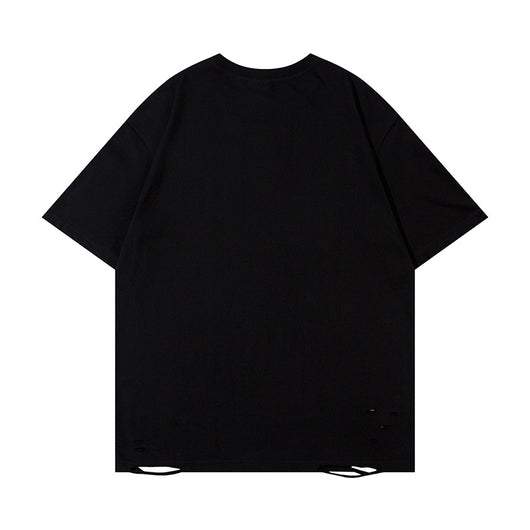 Camiseta Estampado Artístico Dirty para Hombre - Image 8