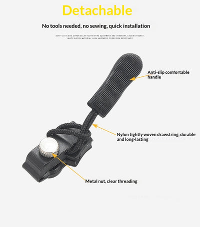 Cierre Universal Reparable para Maletas, Mochilas y Bolsas de Ropa - Image 14