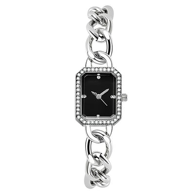 Reloj de Mujer Rectangular de Lujo Estilo Clásico con Movimiento de Cuarzo - Image 16