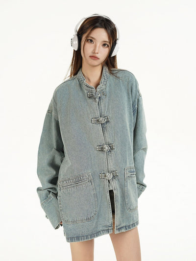Chaqueta Denim Premium para Mujer - Talla S - Image 14