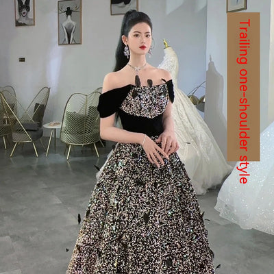 Vestido Ajustado de Lentejuelas con Elegancia Sofisticada - Image 6