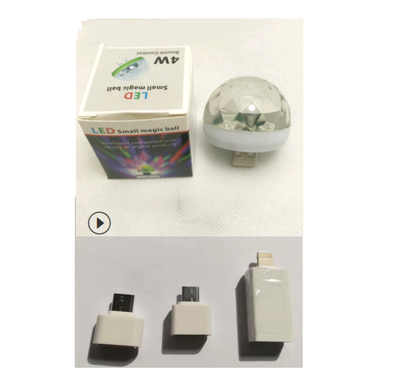 Luz de Escena Mágica RGB con Control por Voz y USB - Image 29