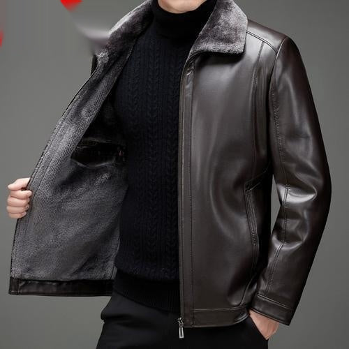 Chaqueta para Hombre con Forro de Piel