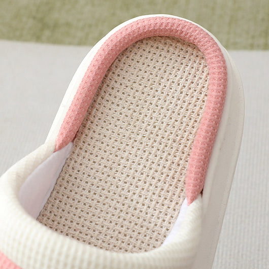 Pantuflas de Lino con Oso Adorable para Mujer - Cómodas, Antideslizantes y Transpirables - Image 19