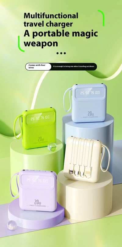 Batería Portátil de Gran Capacidad con 4 Puertos de Carga Rápida - Image 21