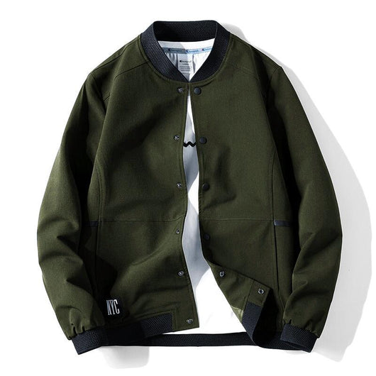Chaqueta Deportiva Hombre Cuello Béisbol Clásico - Image 3