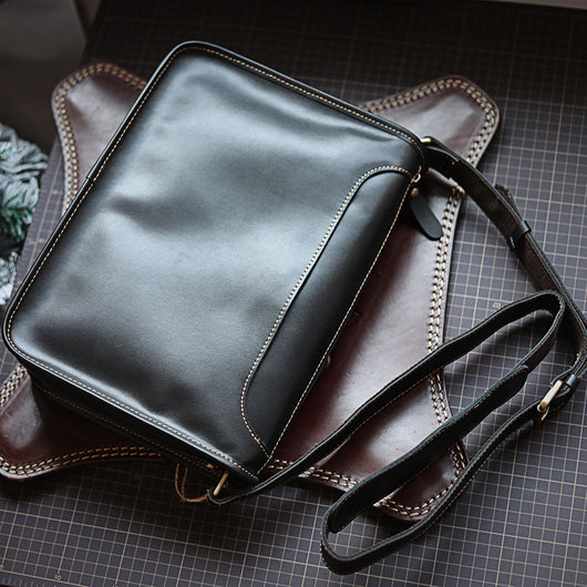 Bolsa Bandolera de Cuero Artesanal para Hombre - Image 19