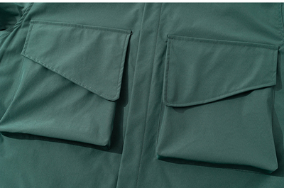 Camisa Casual Holgada con Bolsillos para Hombre - Image 12