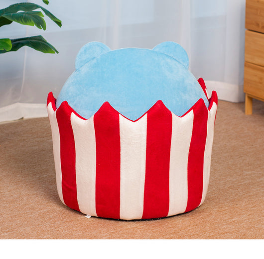 Cama Nido Semicerrada para Gatos - Diseño Oso Cálido - Image 10