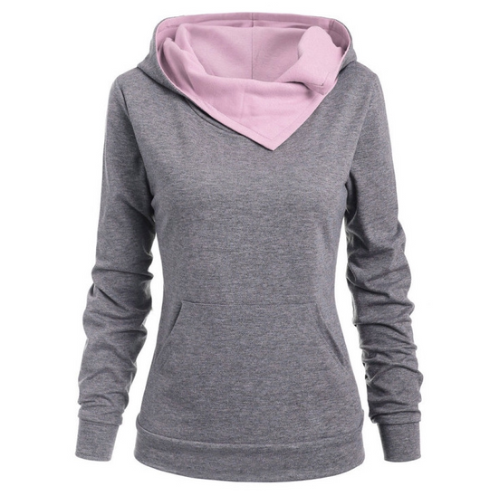 Sudadera con Capucha y Bolsillos de Contraste - Image 13