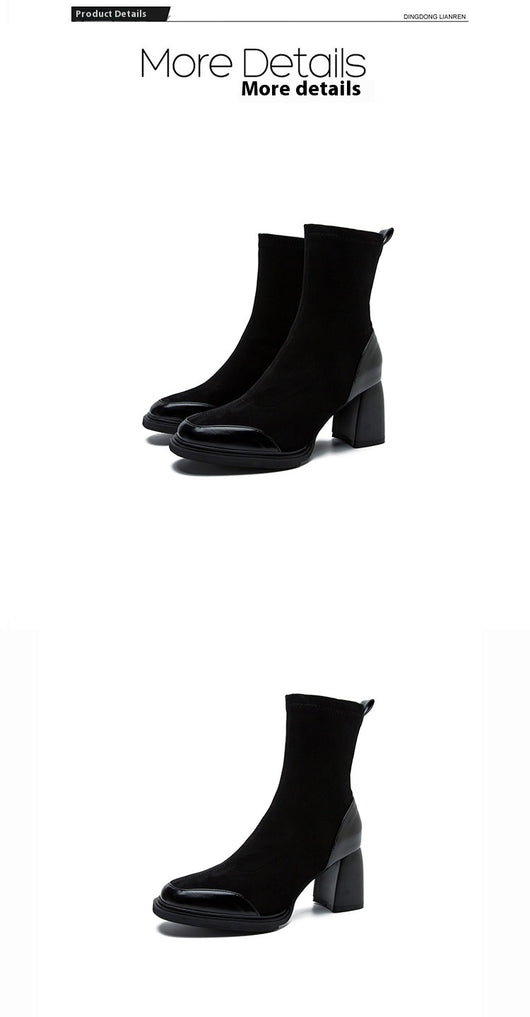Botas Martin Skinny de Cuero Genuino para Mujer - Image 13
