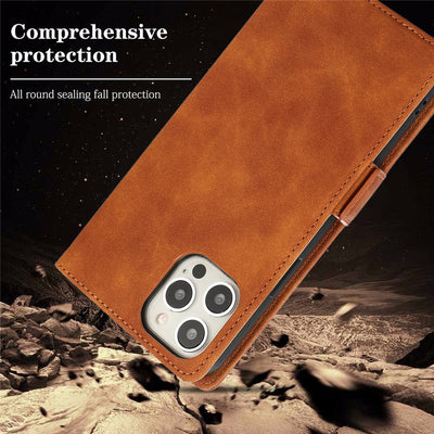 Funda Cartera Protectora de Cuero con Soporte para Tarjetas - Image 19
