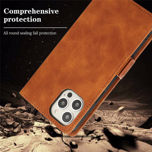 Funda Cartera Protectora de Cuero con Soporte para Tarjetas - Image 19
