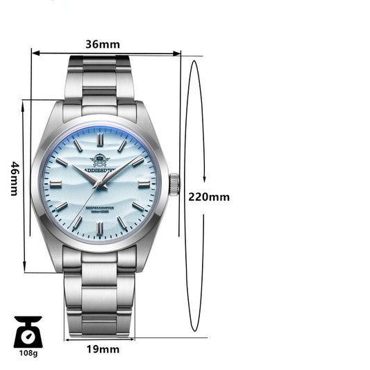 Reloj de Acero Inoxidable para Hombre Cuarzo Elegante - Image 2