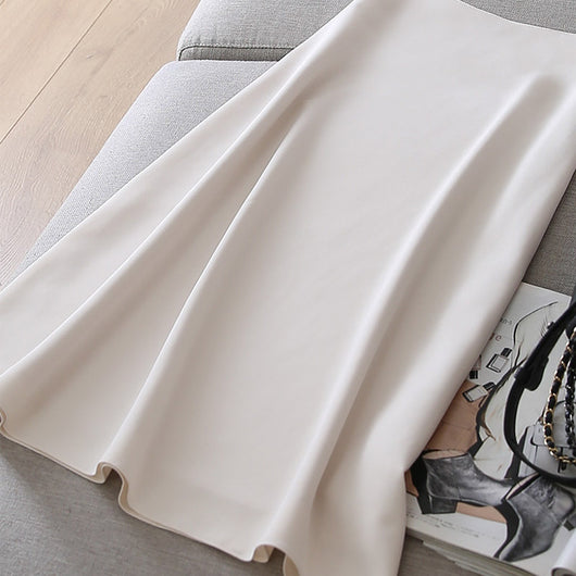 Falda Midi Ejecutiva Slim Fit - Estilo Minimalista - Image 3