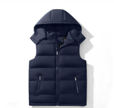 Chaleco Acolchado de Algodón para Hombre - Calidez Otoño e Invierno - Image 10