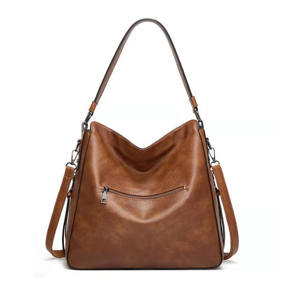 Bolso Tote Vintage de Un Solo Hombro en Cuero Suave - Image 14