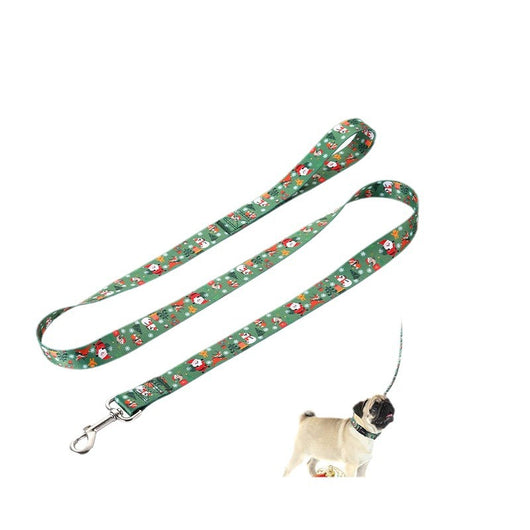 Correa Navideña para Perros con Cuerda de Agarre Manual - Image 6