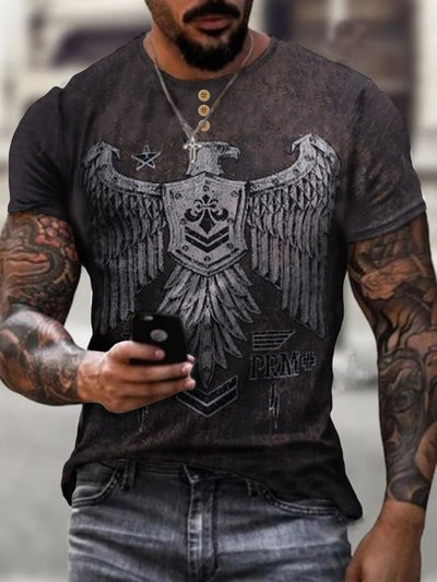 Playera Deportiva Ajustada para Hombre con Estampado Moderno - Image 18