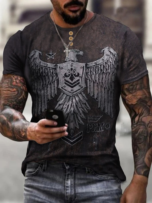Playera Deportiva Ajustada para Hombre con Estampado Moderno - Image 18