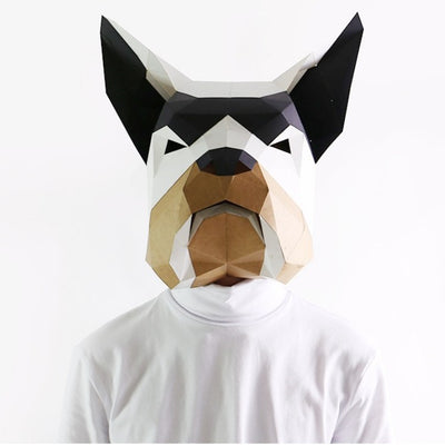 Máscara Creativa de Papel Moldeado para Regalos de Temporada - Image 8
