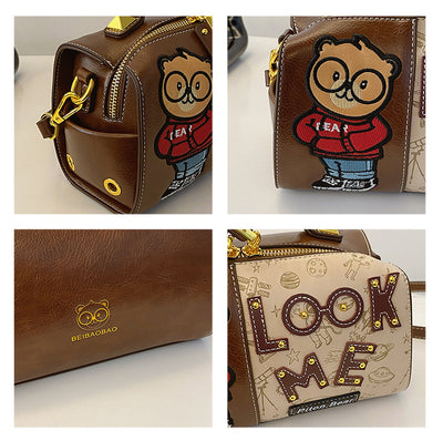 Bolsa de Hombro con Diseño Cartoon Acolchada - Image 16
