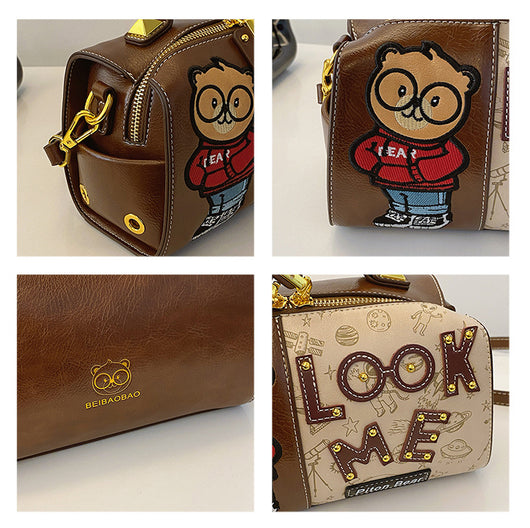 Bolsa de Hombro con Diseño Cartoon Acolchada - Image 16