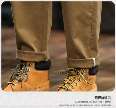 Pantalones de Trabajo Holgados Estilo Americano para Primavera Verano - Image 11