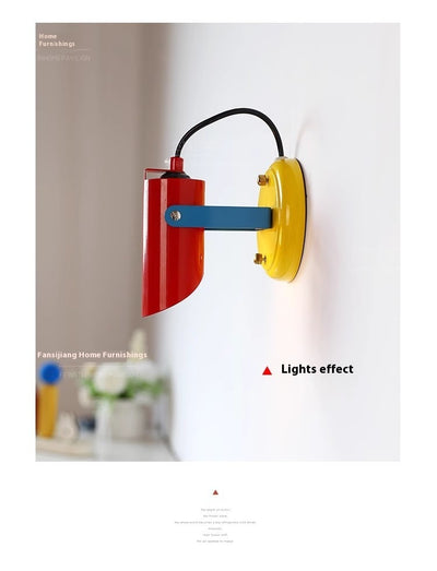 Lámpara de Pared Bauhaus con Acento Oriental Retro - Image 16
