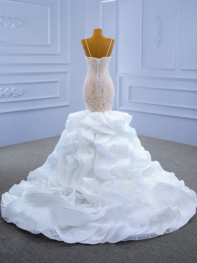 Vestido de Anfitriona con Cola Sirena - Diseño Elegante de Presentadora - Image 9