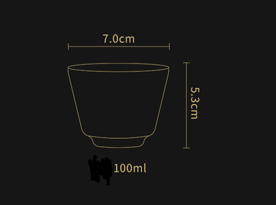 Juego de Tazas de Té de Cerámica Artesanal Estilo Japonés - Image 11