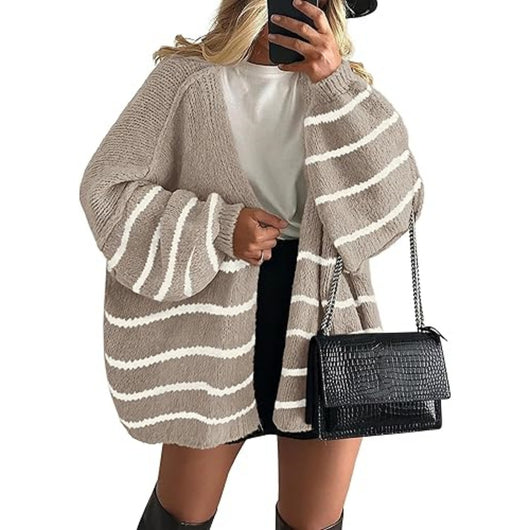 Abrigo Suéter Tejido Casual para Mujer - Image 50