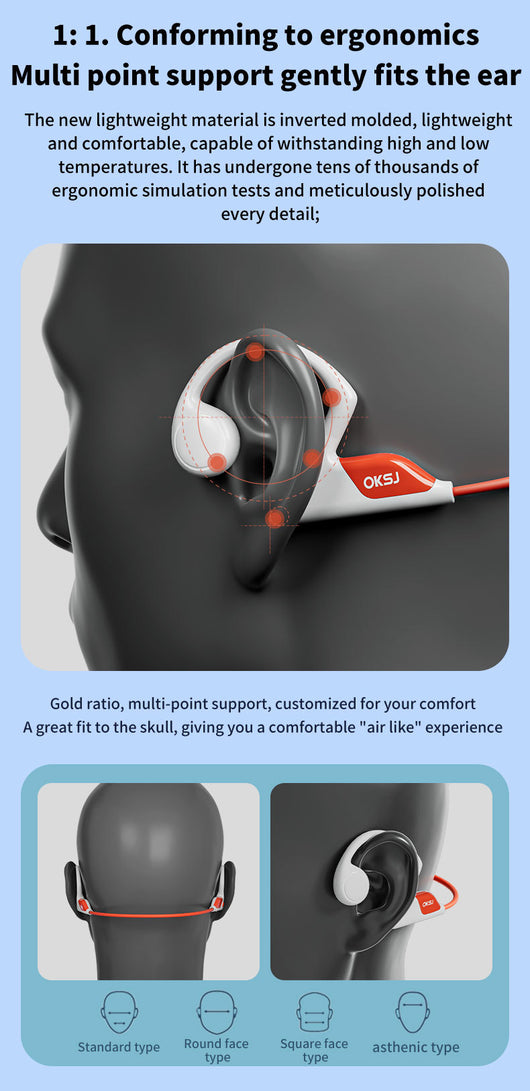 Auriculares Inalámbricos de Conducción Ósea Bluetooth - Image 13